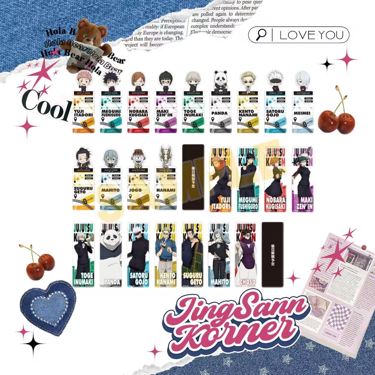 Jujutsu Kaisen Bookmark Shibuya Incident Satoru Gojo