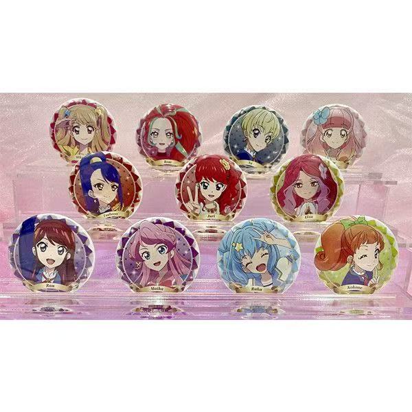 Aikatsu!March-April and July-August Birthday Series Badges