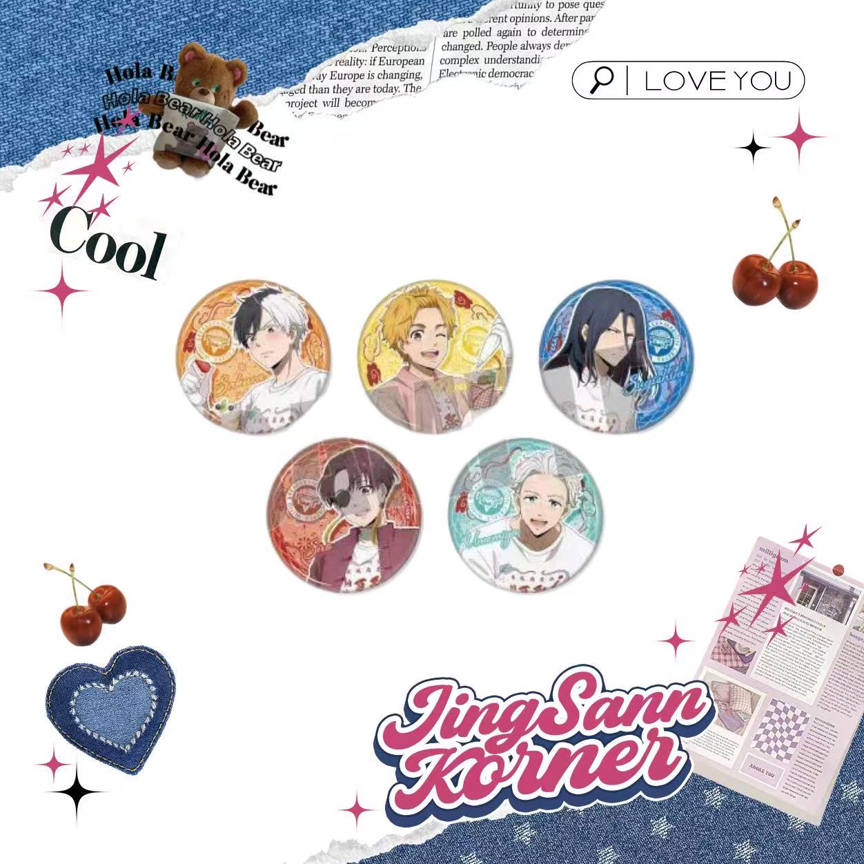 WIND BREAKER Crepe Series badge