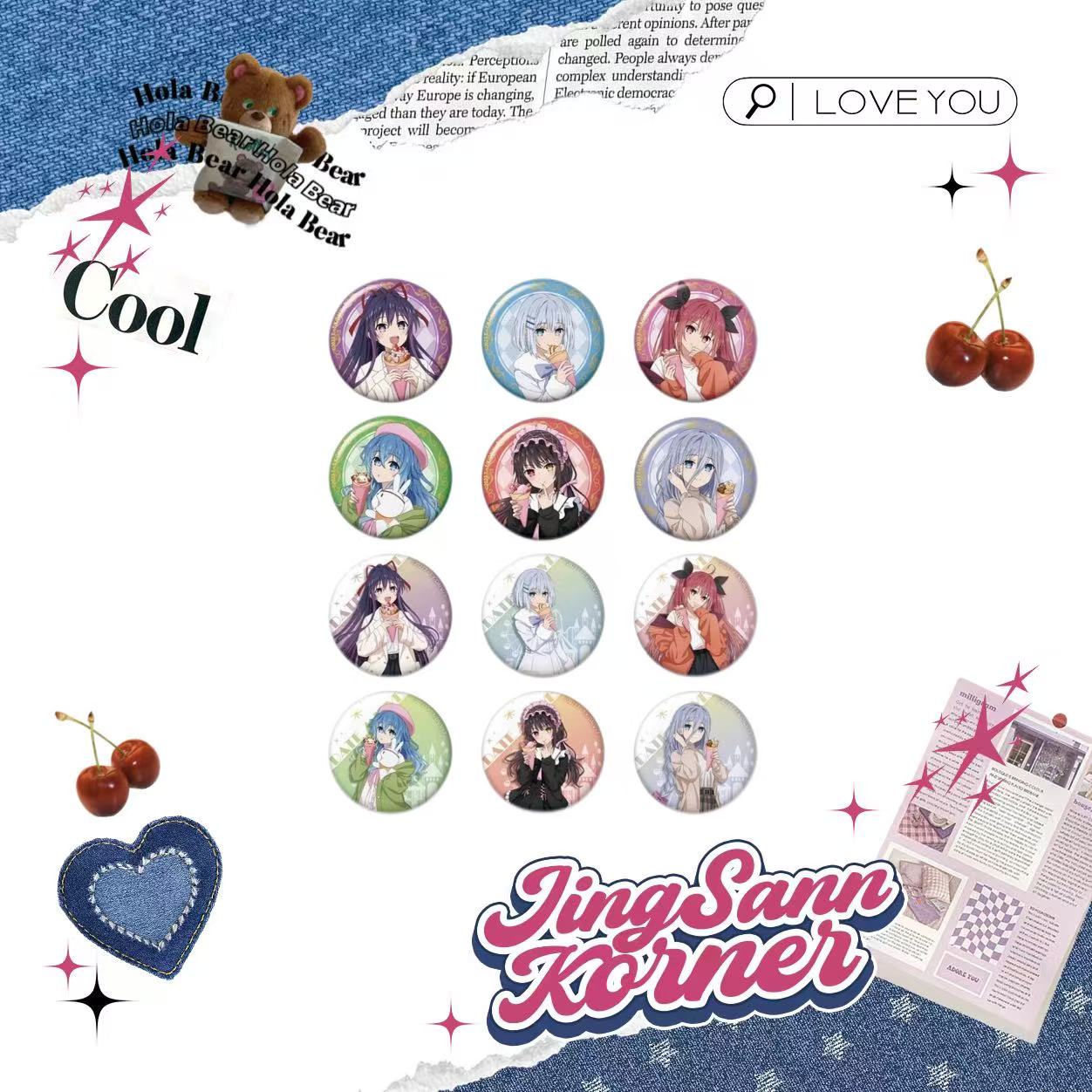 DATE A LIVE Pop Up Amusement Park Day Series badge