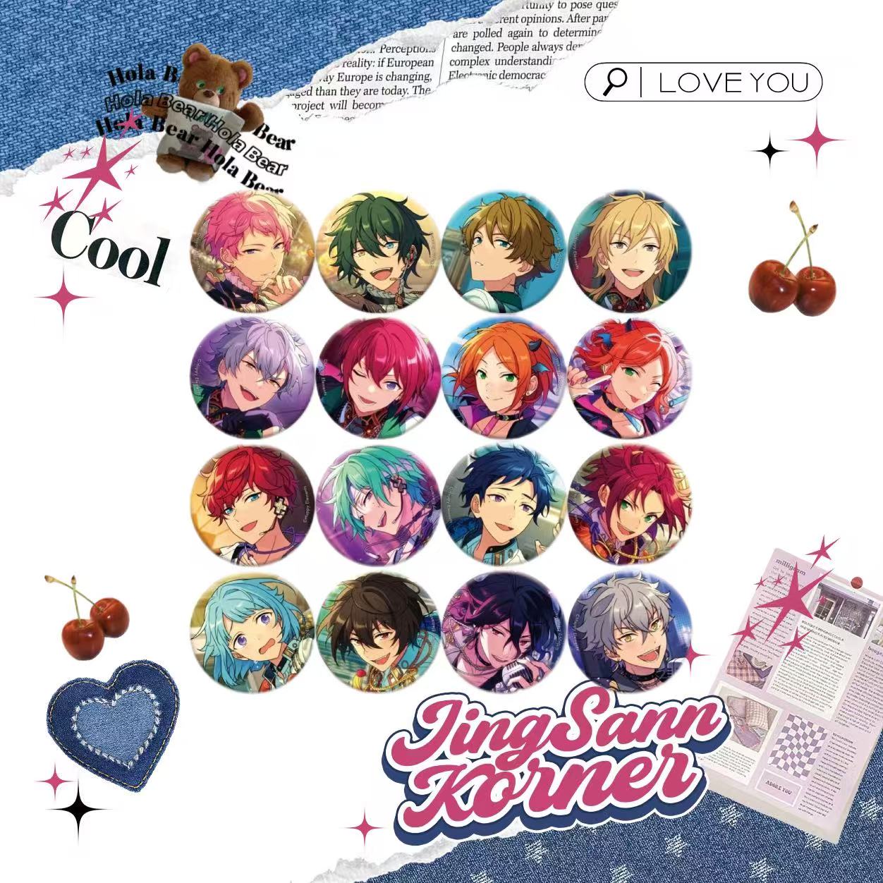 Ensemble Stars Badge 2023 Autumn Collection