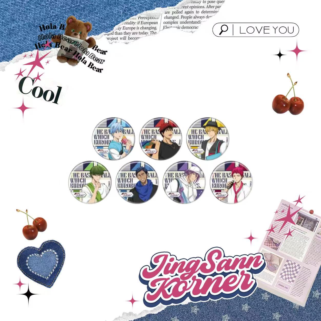 Kuroko's Basketball Exhibition limited badge