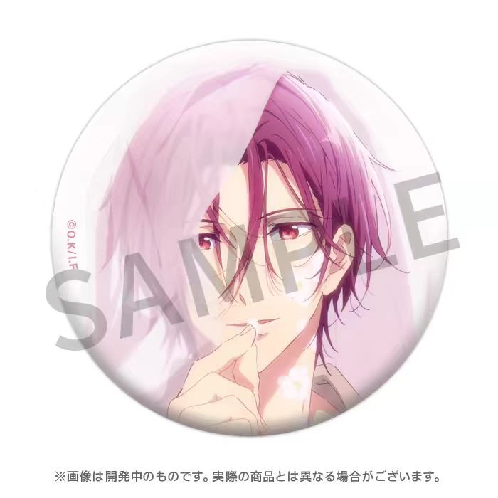 Free! FS Male Swimming Club 75mm big badge