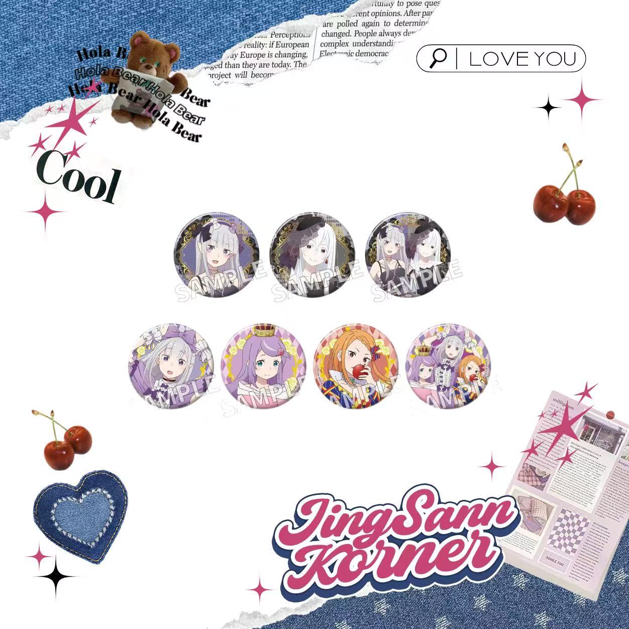 Re in a different world from zero c105 Flash mob