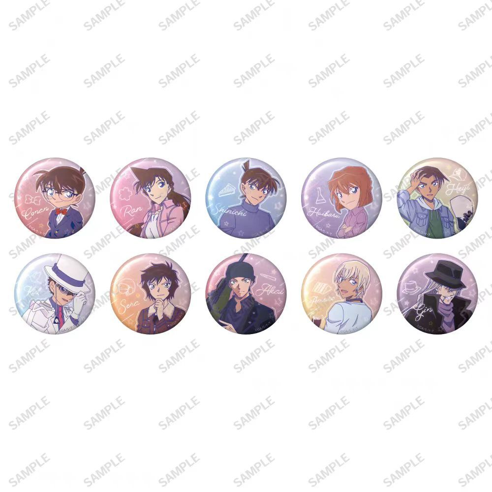Detective Conan Neon series American pop series badge