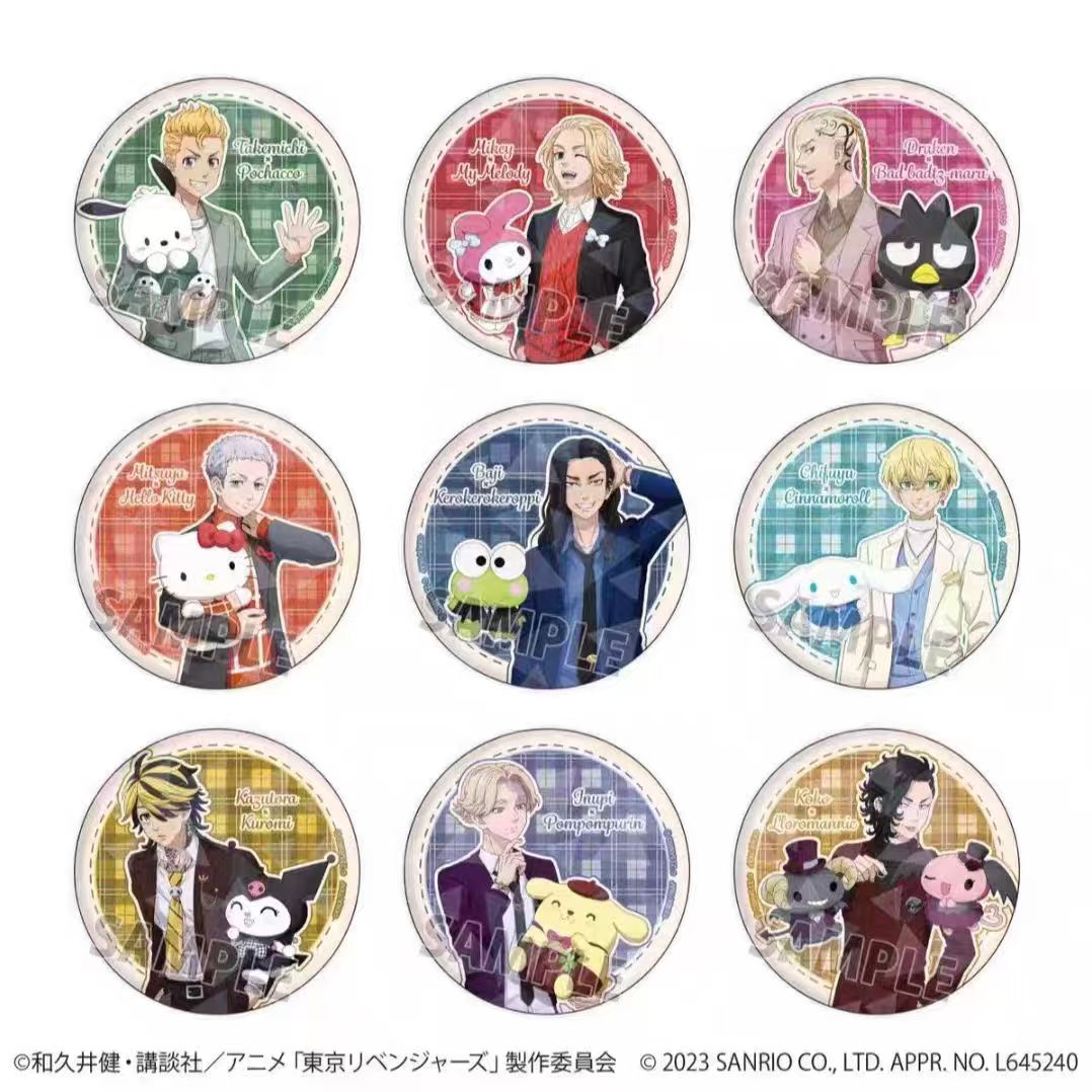Tokyo Revengers Sanrio series badge