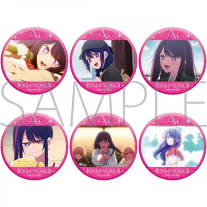 I push the kid Ai Hoshino Personal Pool Scene Bar Badges There are 6 types in total
