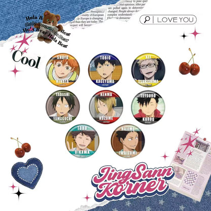 Haikyuu!! The third bullet of the hundred faces is a total of 8 models