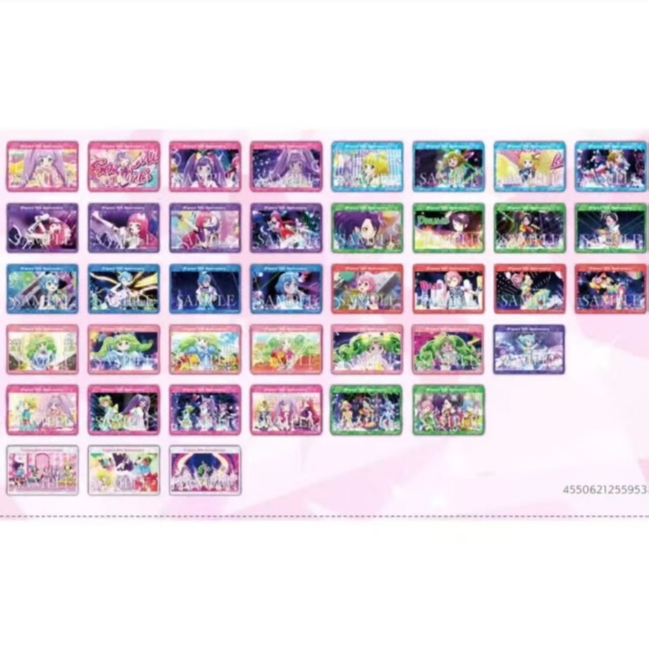 Pripara 10th Anniversary Bouquet Series Throughcard