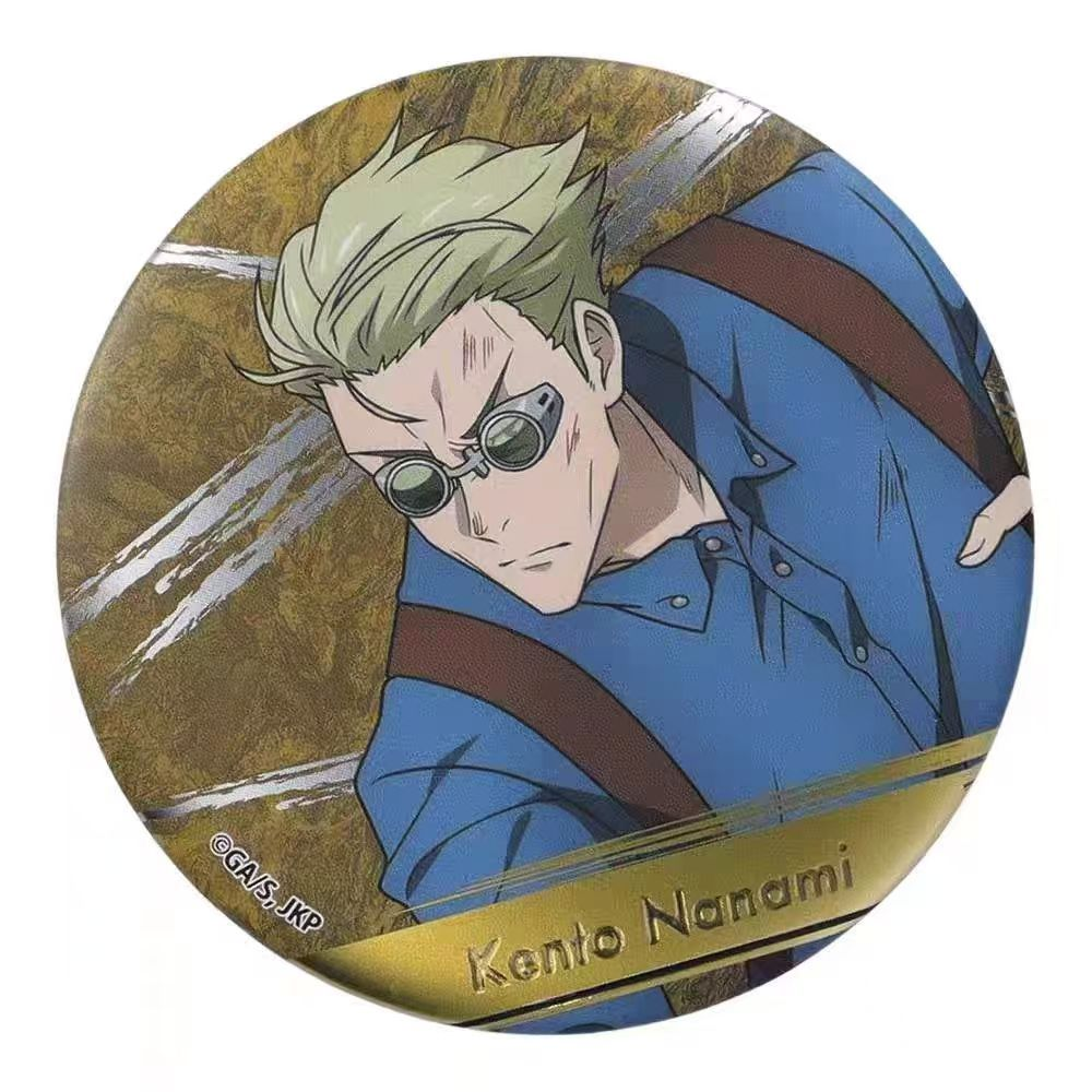 Jujutsu Kaisen Shibuya Incident JS Field Vendor Relief Bar Badge Satoru Gojo