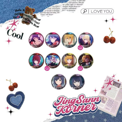 I push the kid There are 10 types of badges signed by licensen-agent