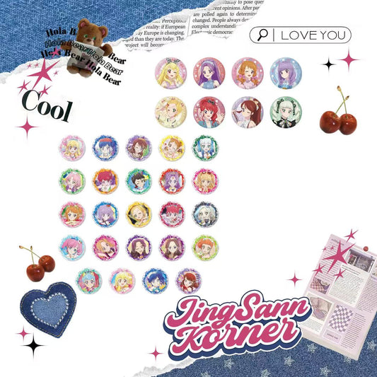 Aikatsu! Ribbon Series badge TV 2025