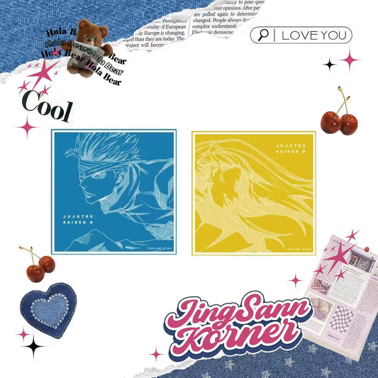 Jujutsu Kaisen Theatrical Version Original Painting Mini Acrylic Coaster Natsu Youjie Gojo Satoru