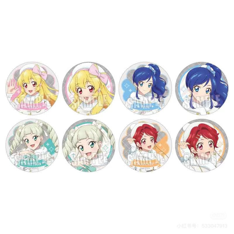 Aikatsu! Winter cape collection badge