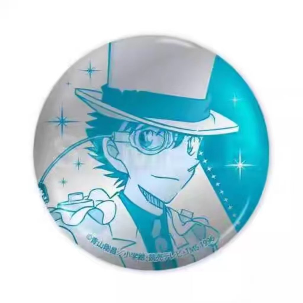 Detective Conan Monochrome metallic style
