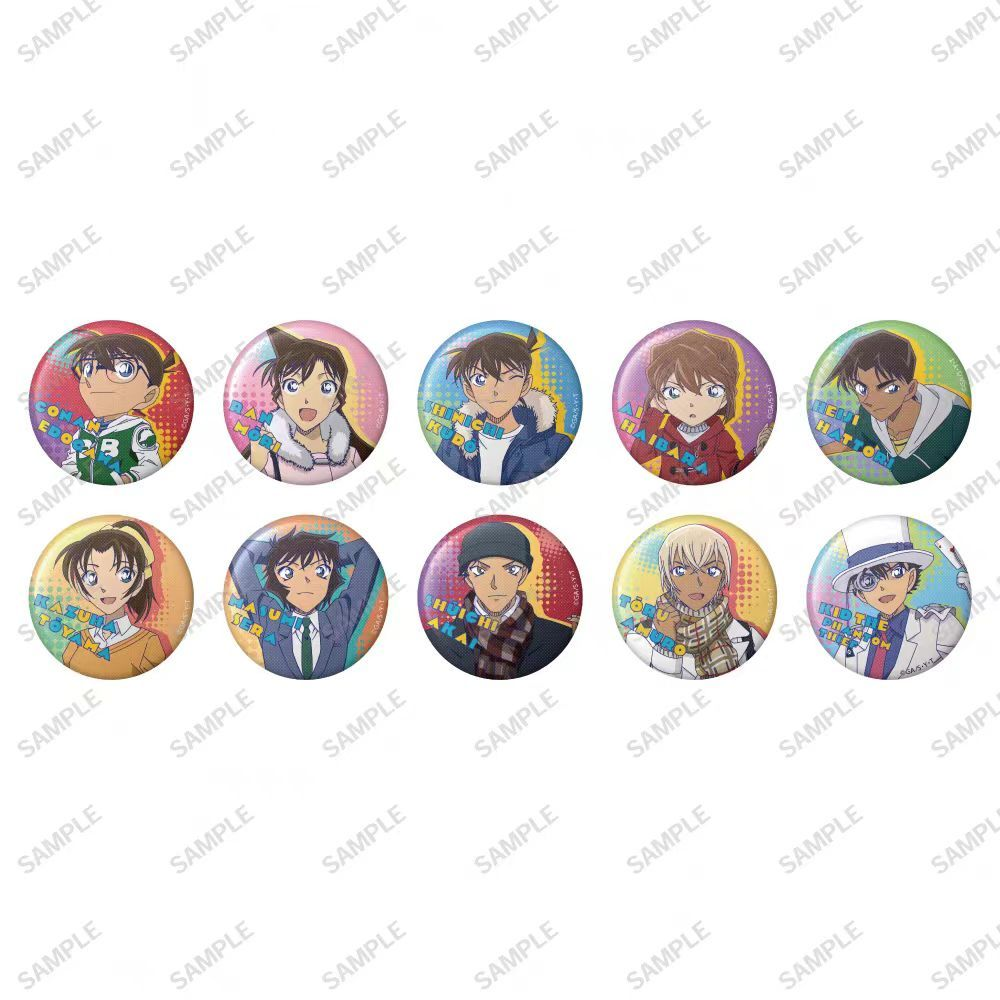 Detective Conan Neon series American pop series badge