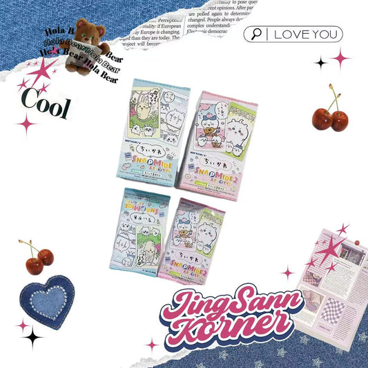 chiikawa There are 48 types of Polaroid photo cards in the first and second editions