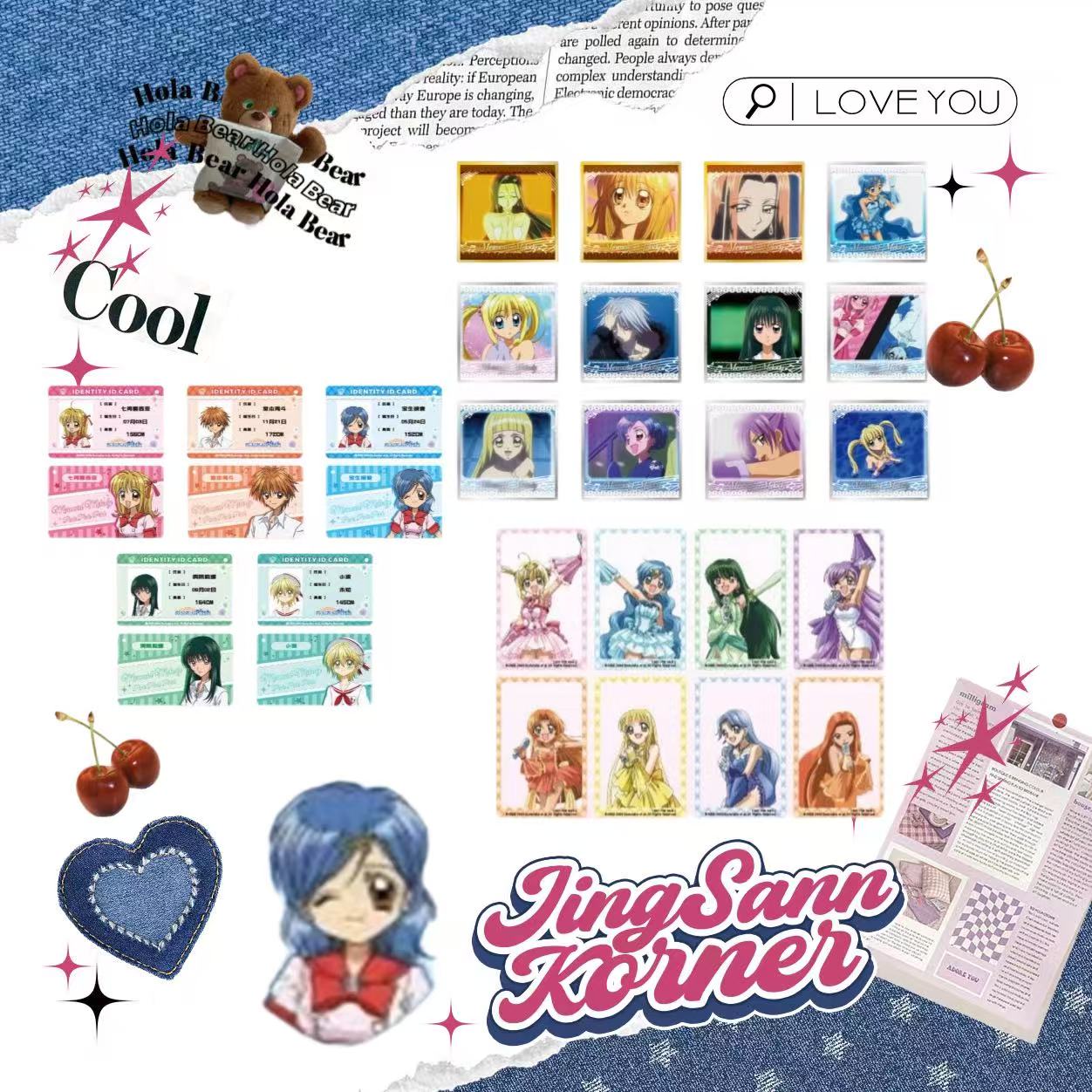 Mermaid Melody Pichi Pichi Pitch‌ China offline collaboration badge