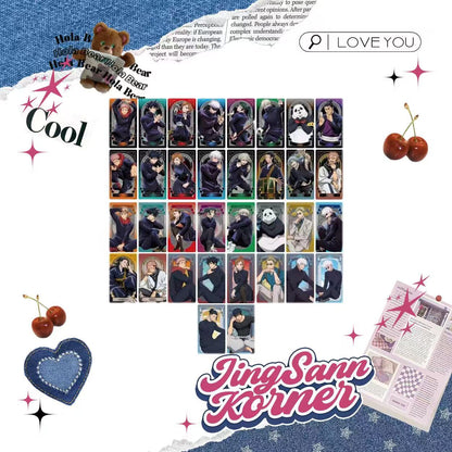 Jujutsu Kaisen The first installment of the Tarot series has a total of 34 types