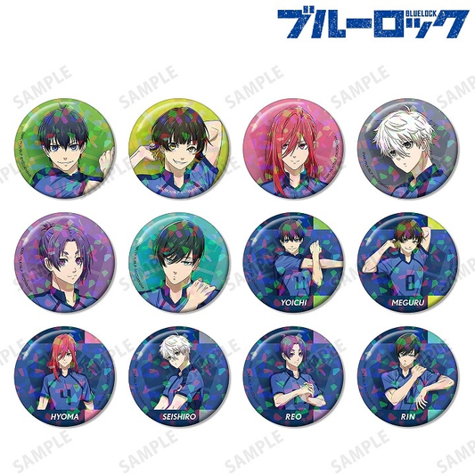 Blue Lock Prepare badges before the game Holographic Laser badge