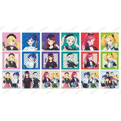Aikatsu! Casual rock series Small card A total of 18 types