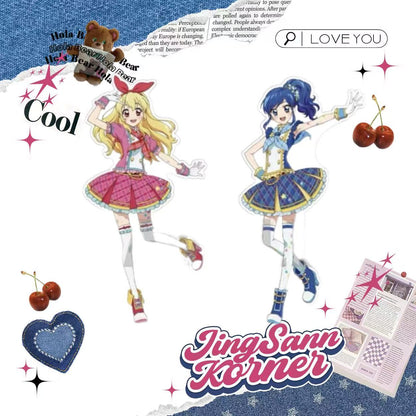Aikatsu! Idol Activity! Goods 10th anniversary limited two-person stand