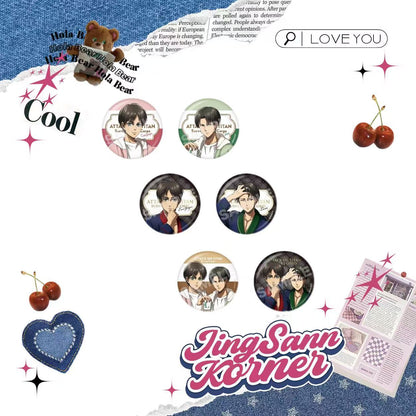 Attack on Titan Home wear regular wear series badges