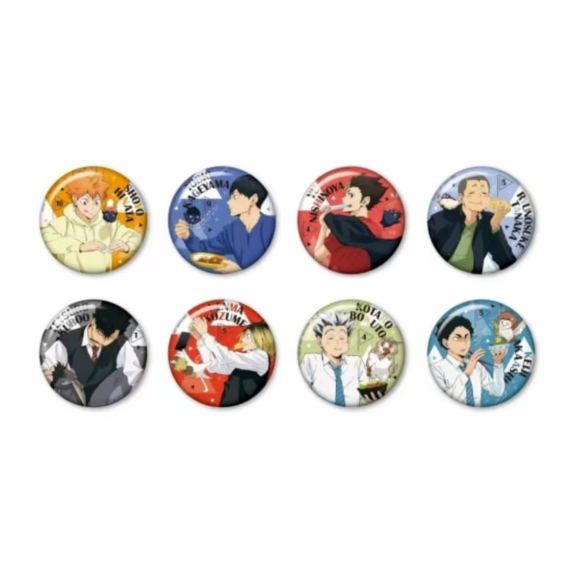 Haikyuu!! Mascot 75mm badge