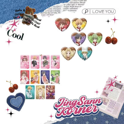 Yumeiro Patissiere Korea Pop-up Badge Mini Card