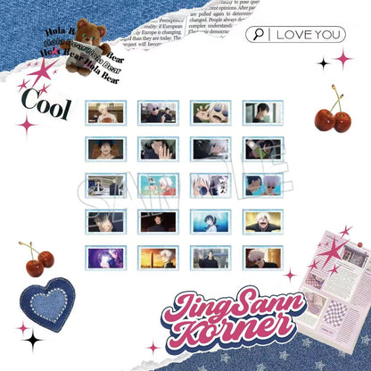 Jujutsu Kaisen There are 20 types of scene writing screenshots and cards