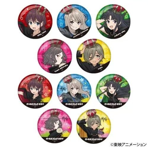 GIRLS BAND CRY Rock queen ver badge
