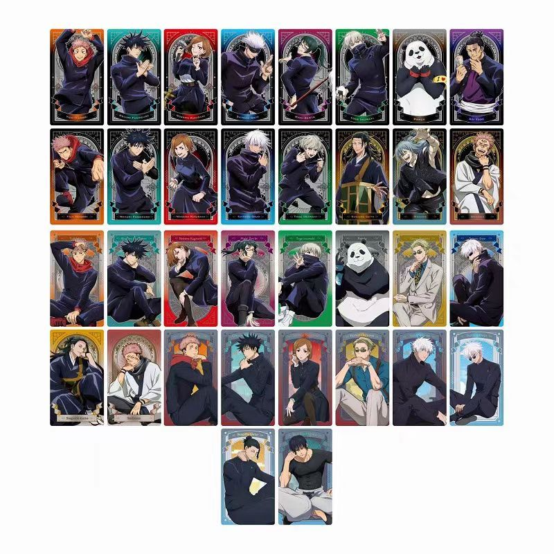 Jujutsu Kaisen The first installment of the Tarot series has a total of 34 types