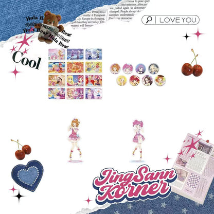 Aikatsu!Cinema Collaboration Series badge stand