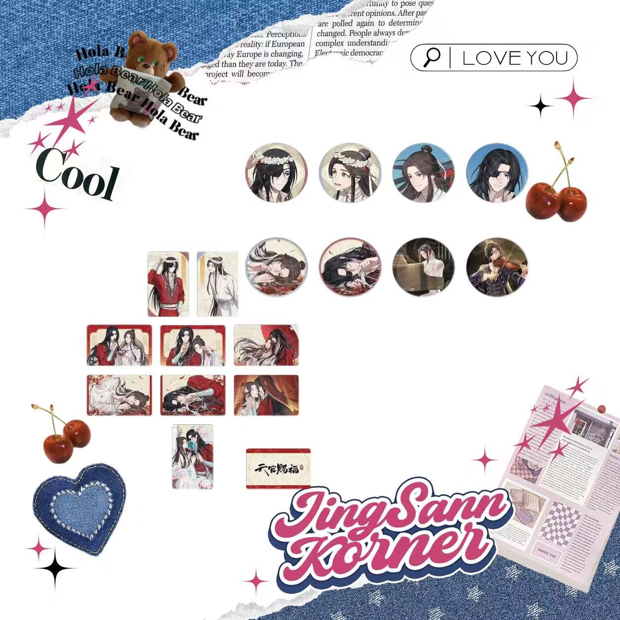 Heaven Official's Blessing天官赐福 Flower Crown Pop Shop