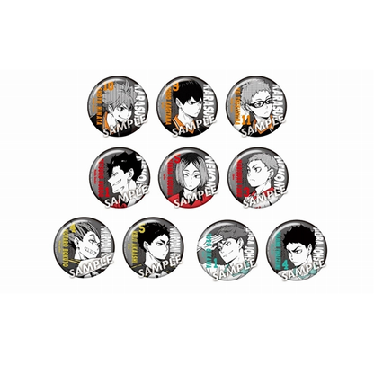 Haikyuu!!JF Gacha and Handle Color Palette Glitter Bar Badge